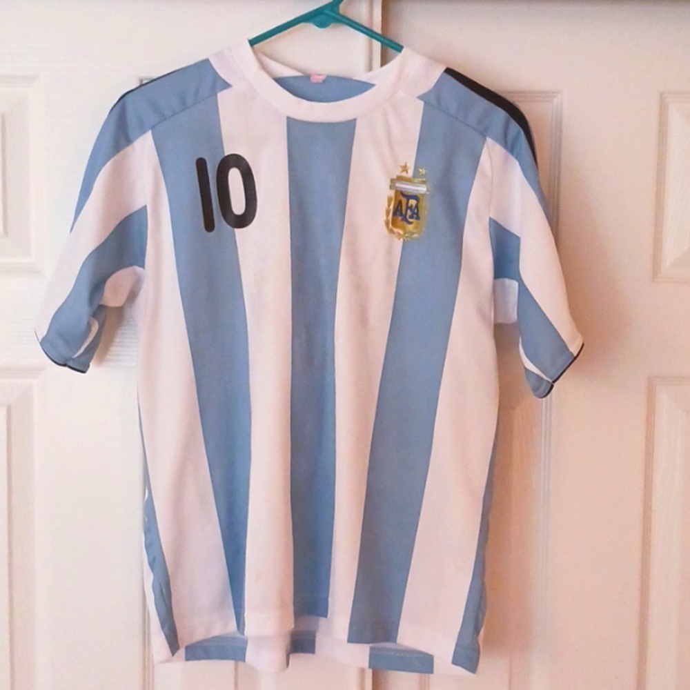 Argentina Maradona jersey, size YXL, excellent condition, Argentina blue/white,